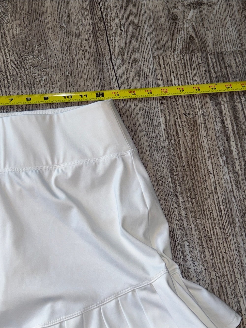 Sigrid Olsen White Pleated-Hem Athletic Skort - Picture 4 of 6